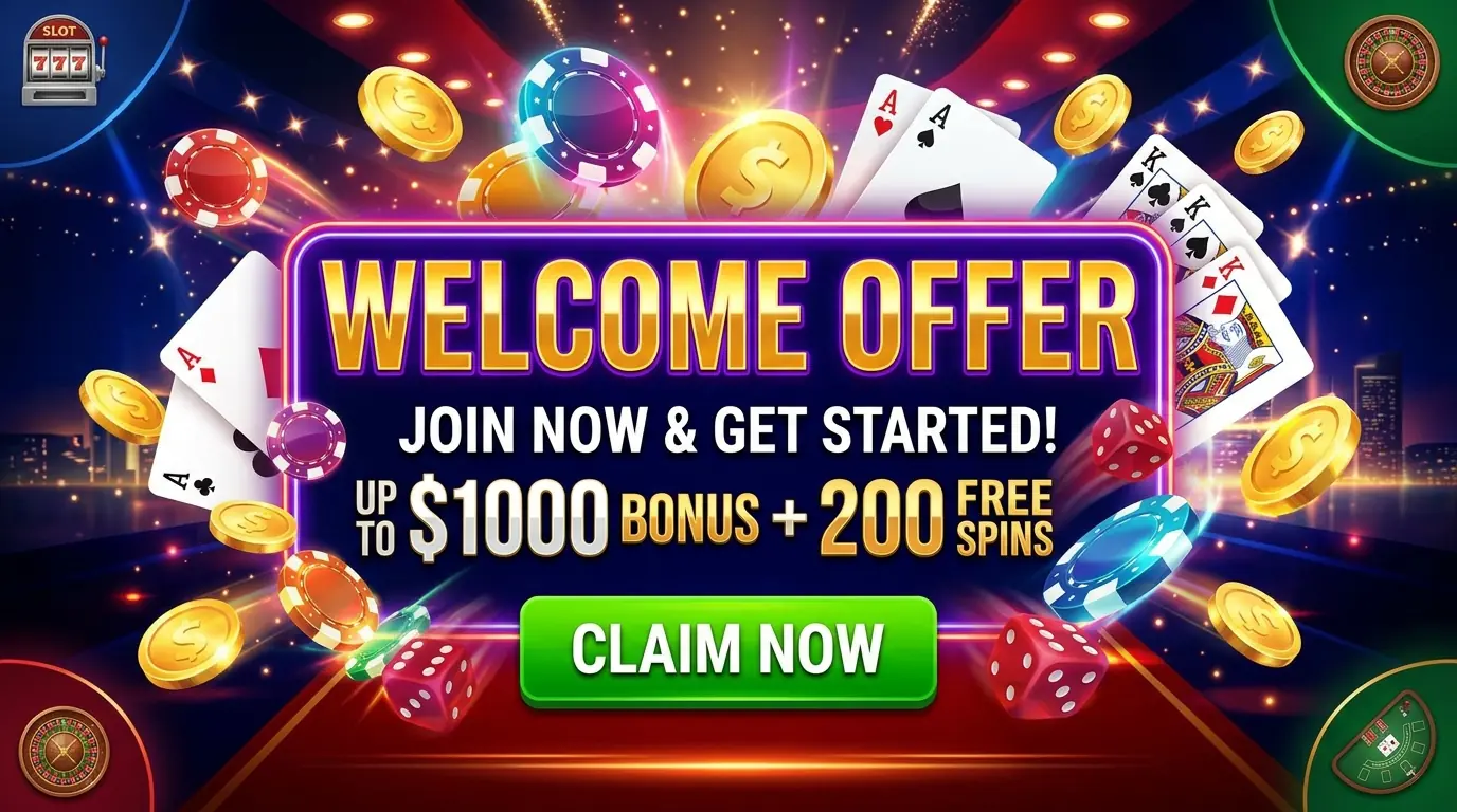 Willkommensangebot bei Party casino